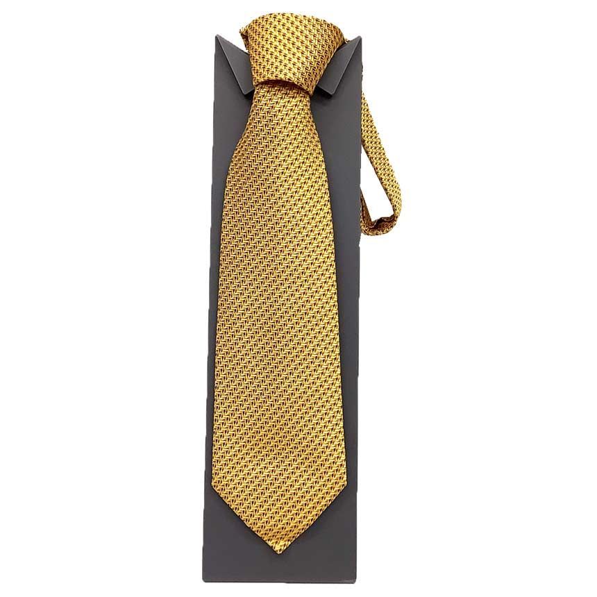 HERMES エルメス ネクタイ 幾何学模様 イエロー 新古品 aq12098