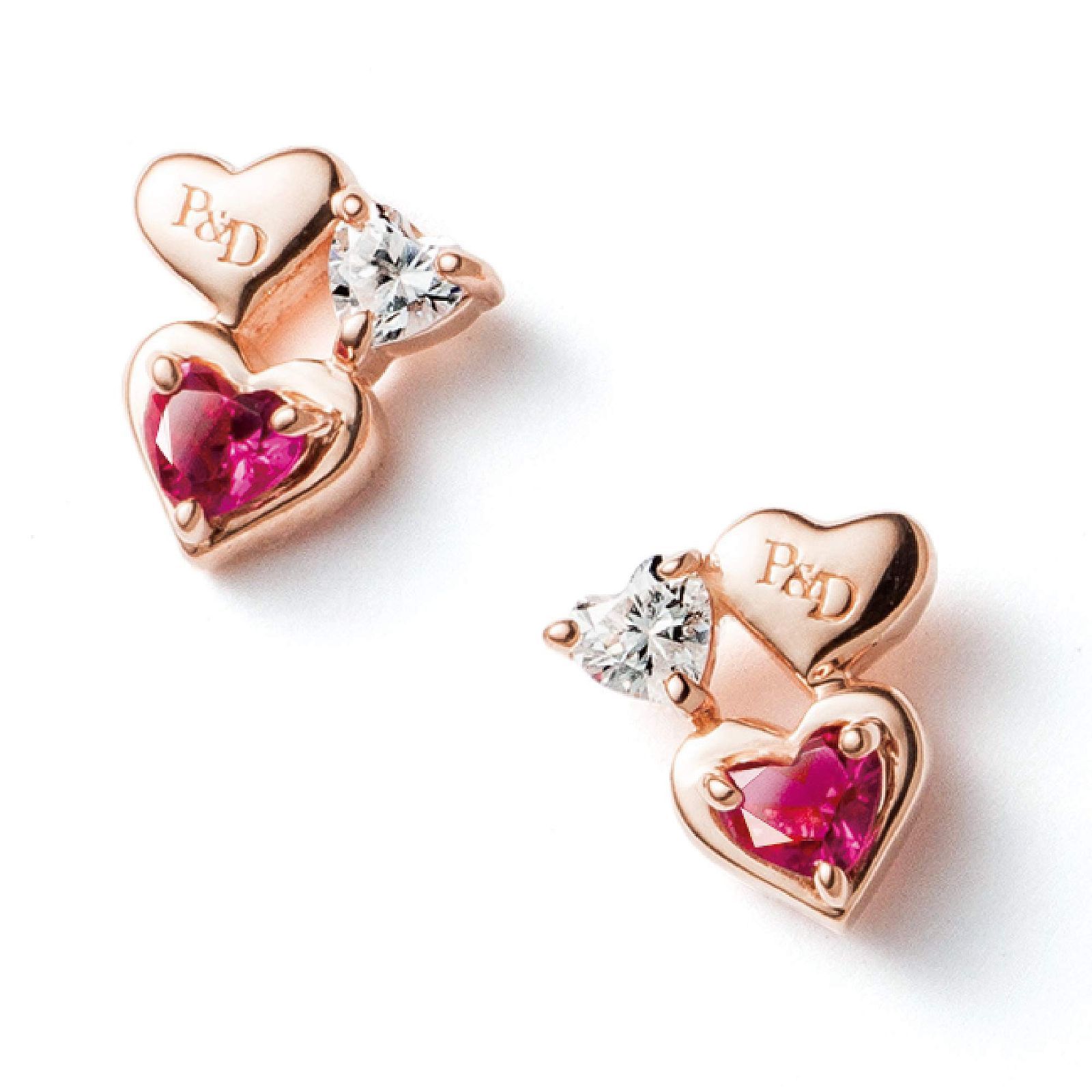 美品　SWAROVSKI ピアス Alice in Wonderland ドロップピアス, アシンメトリーデザイン, 猫