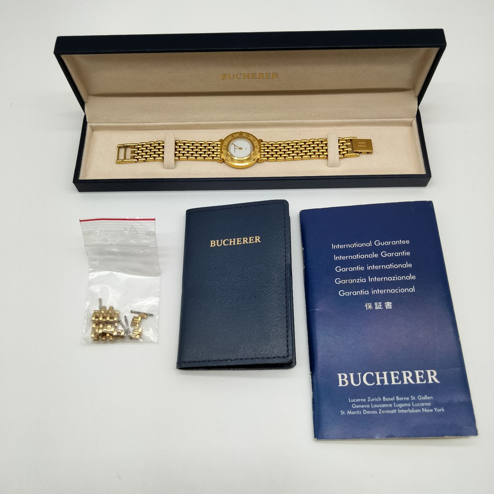✨️BUCHERER✨ブヘラ アンティーク ローマンベゼル レディース時計