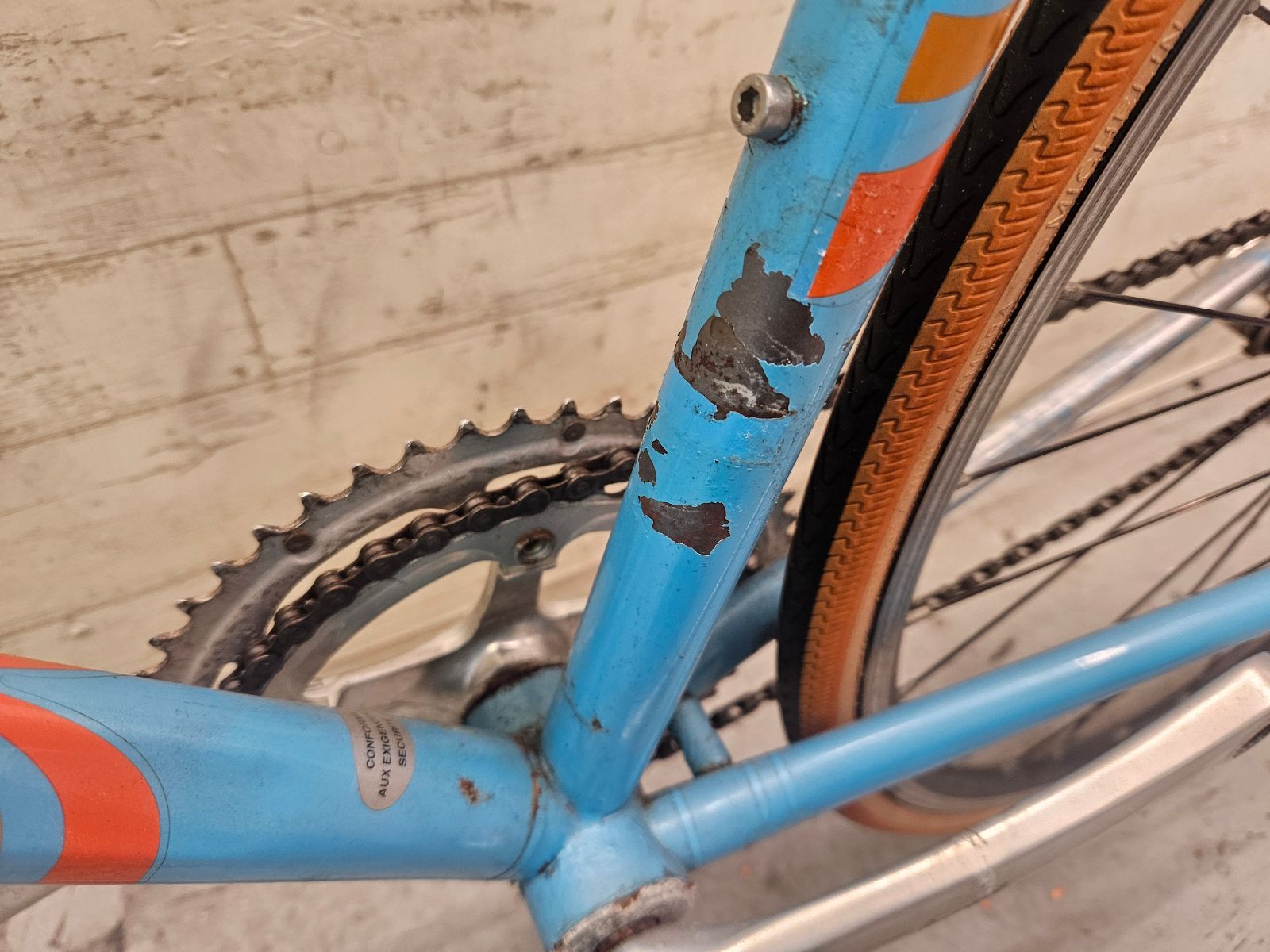 □【 西濃運輸 発送のみ 】PEUGEOT COMPETITION size:52 CAMPAGNOLO