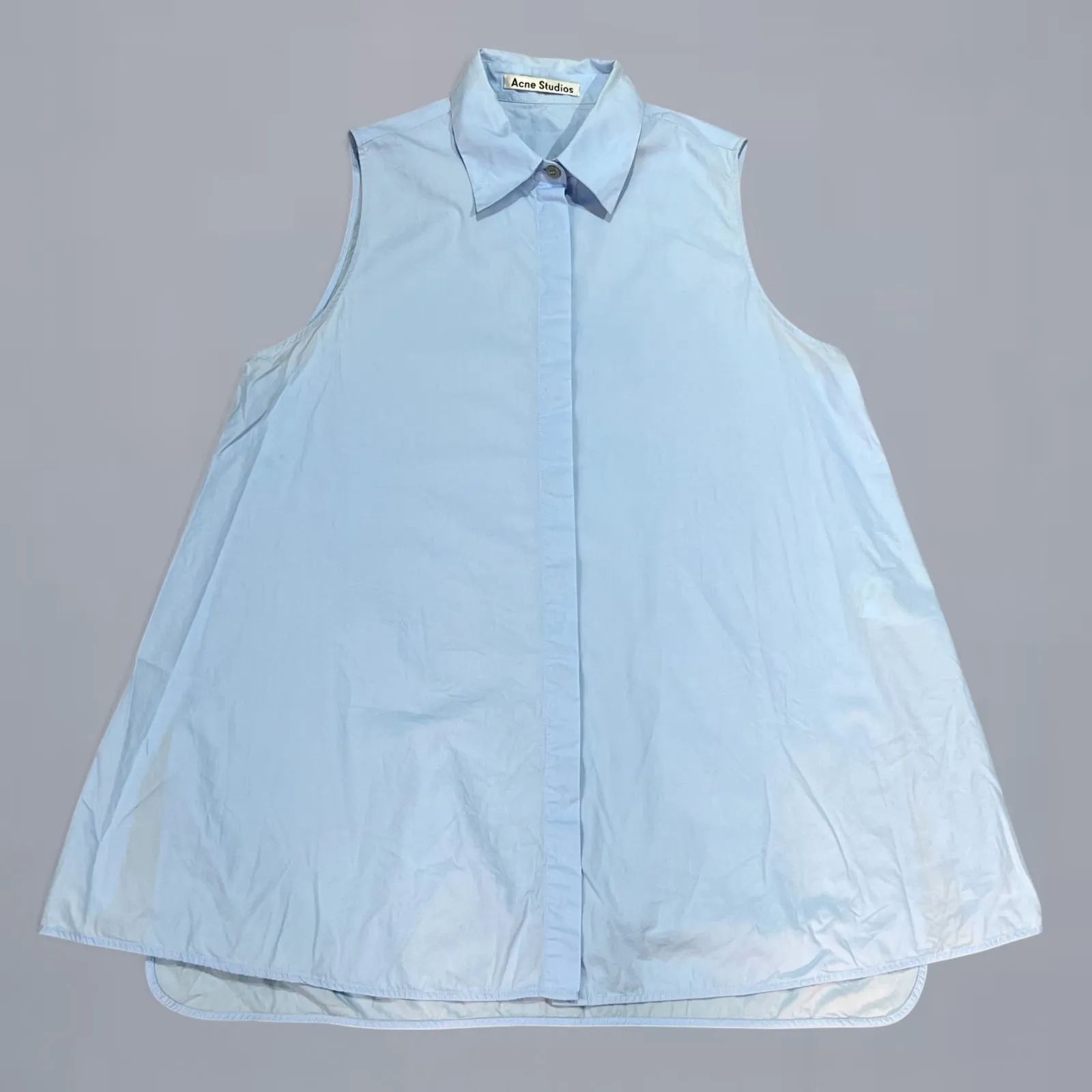 ACNE STUDIOS アクネストゥディオズ ノースリーブ ブラウス シャツ 34  