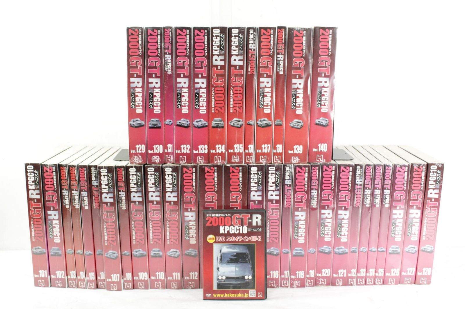 未開封 アシェット 日産 スカイライン 2000GT-R KPGC10 101-140巻セット ハコスカ 車 模型 フィギュア IT5YQEV9WGZO-D-B32-byebye