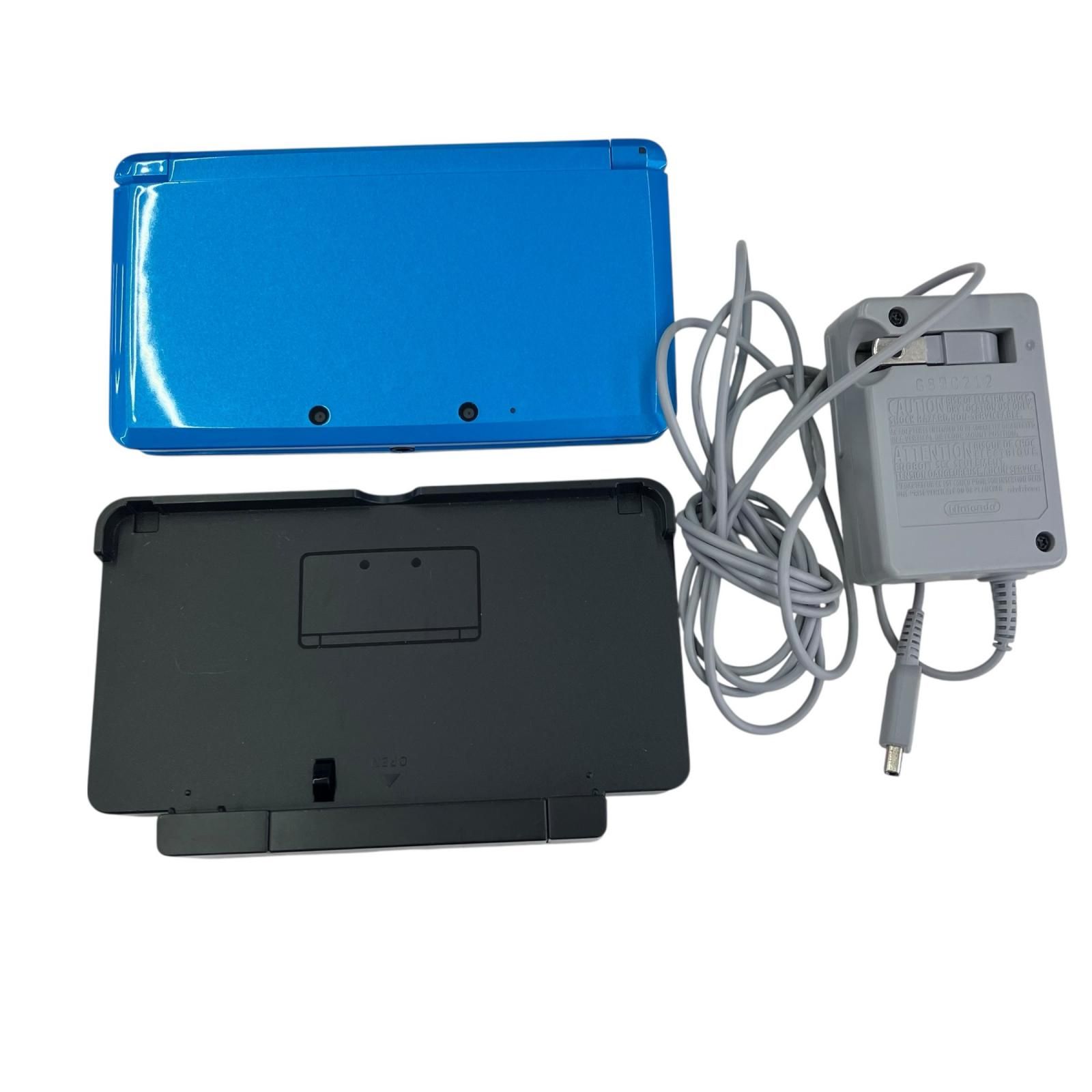 186000 現状品 Nintendo 任天堂 ニンテンドウ Nintendo 3DS CTR-001 ブルー アクアブルー