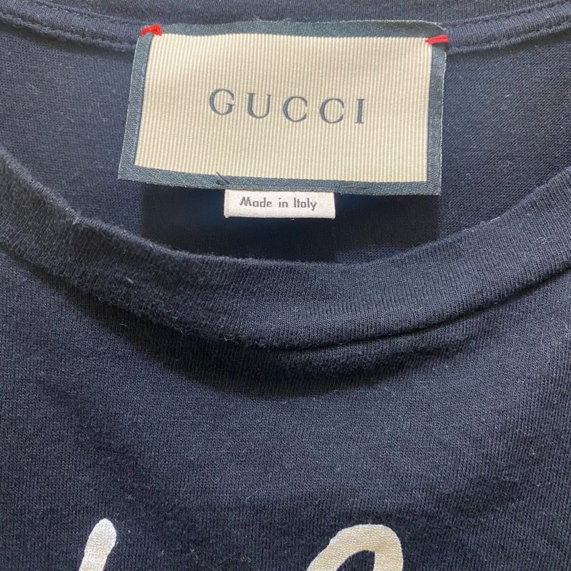 グッチ GUCCI Blind For Love UFO Tシャツ 469307 ブラック 画像参照 