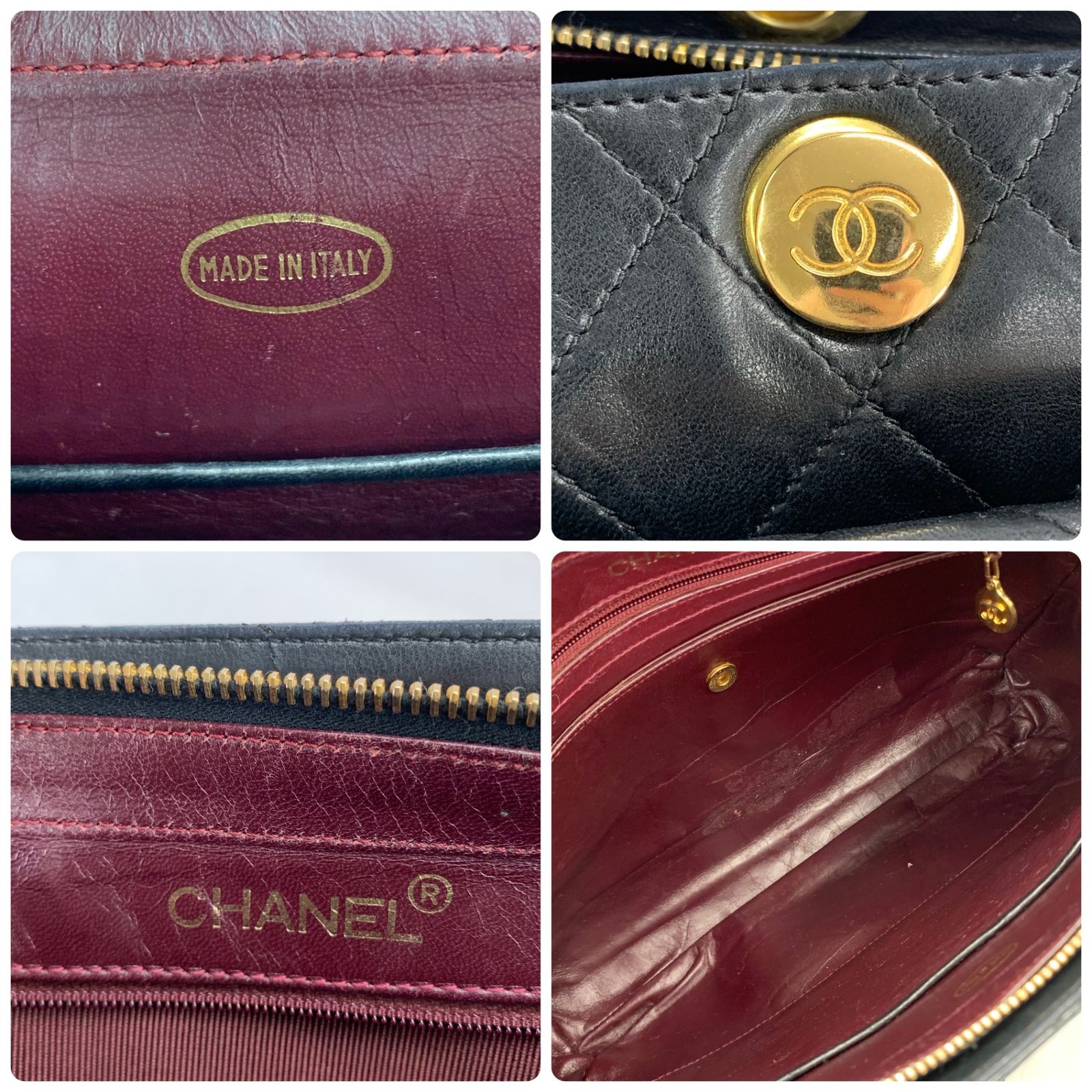 CHANEL シャネル ポーチ ココマーク ギャランティカード、外箱付き 楽天市場】CHANEL シャネル ポーチ MATELASSE マトラッセ A80910