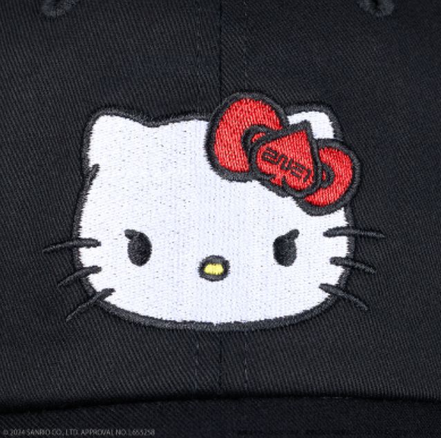 サンリオ ハローキティ キャップ 黒 2ne1 2NE1×HELLO KITTY】キャップ｜2NE1｜mu-moショップ