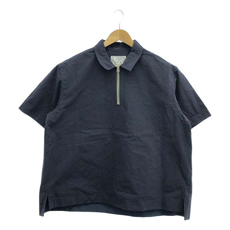 Sacai サカイRIP STOP SHIRT ナイロン半袖シャツ 【公式通販】