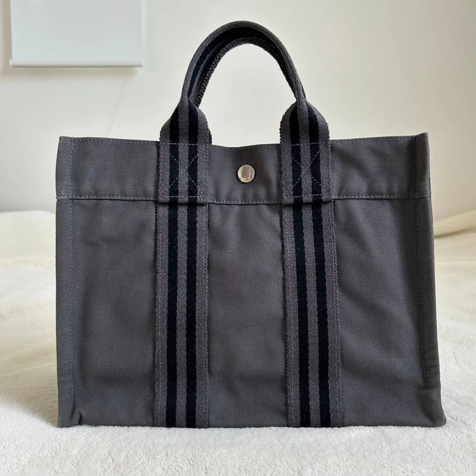 美品✦HERMES エルメス フールトゥ PM BLACK ブラック 黒トート