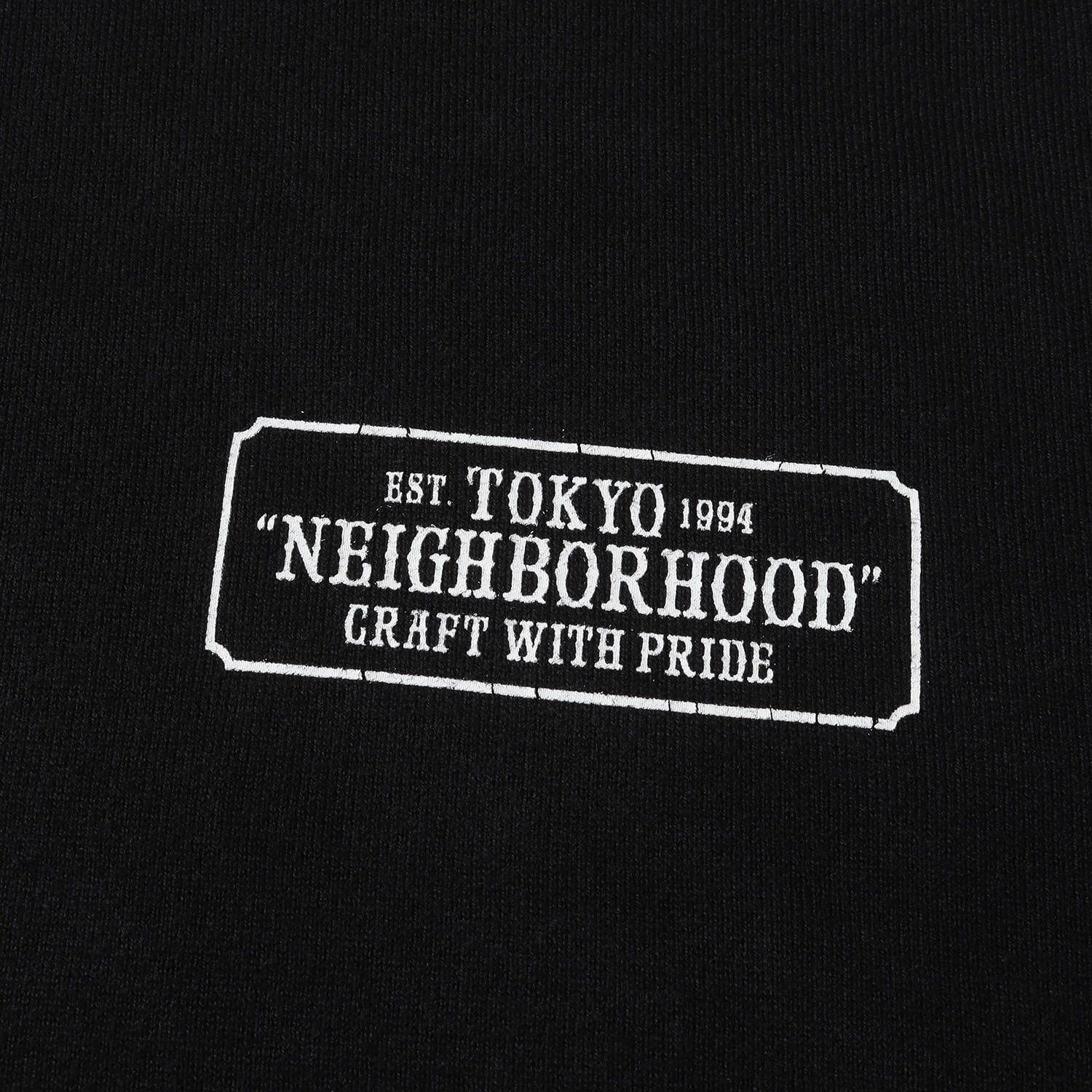 NEIGHBORHOOD 梅田限定 パーカー XL 限定ロゴ 黒 RATS - 20TH RATS x NH HOODED (BLACK) / ラッツ 20周年記念