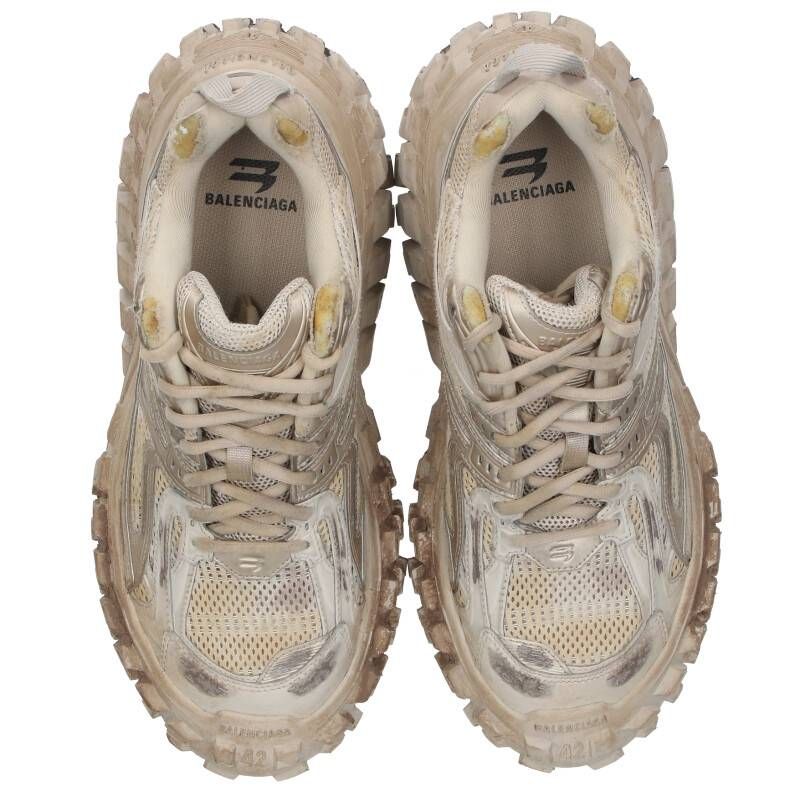 バレンシアガ BOUNCER バウンサーWORN-OUT加工スニーカー メンズ バレンシアガ BOUNCER バウンサーWORN-OUT加工スニーカー メンズ