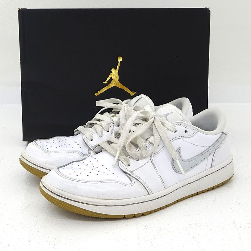 三重店】NIKE AIR JORDAN 1 LOW G 25.0cm US7 DD9315-111（ナイキ/エア 