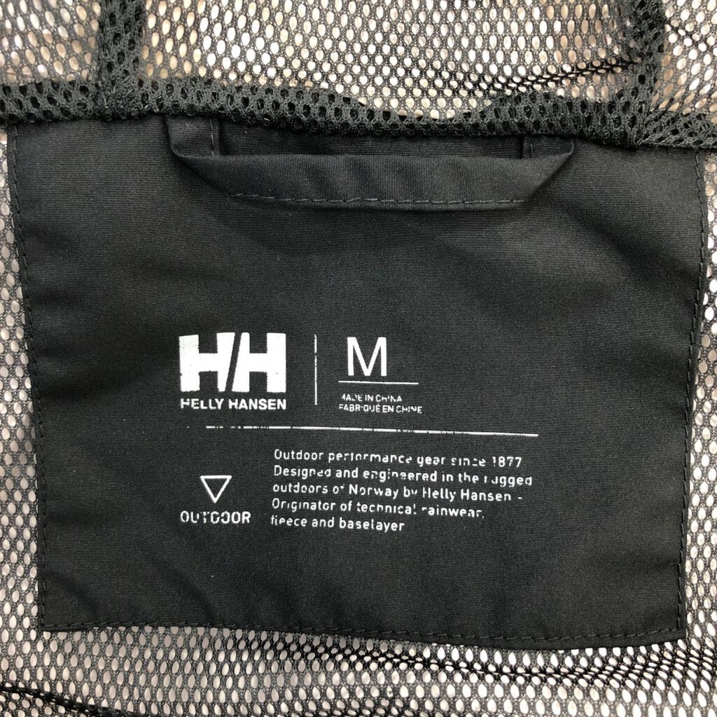 HELLY HANSEN ヘリーハンセン HELLY TECH マウンテンパーカー アウトドア ブラック (レディース M) 中古 古着 R2508