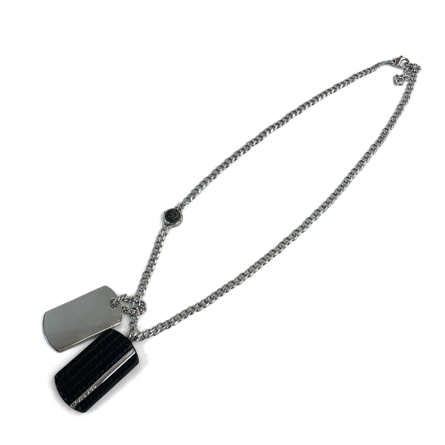 中古品】DIESEL ディーゼル ブレイブマン ダブルドッグタグ