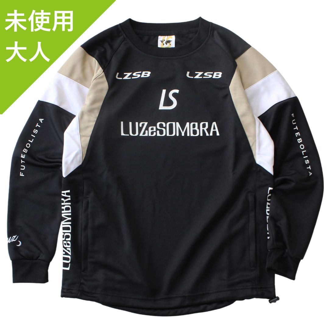 【新品 未使用】 LUZeSOMBRA ジャージセットアップ M ブラック 未使用】ルースイソンブラ プルオーバー ジャージトップ