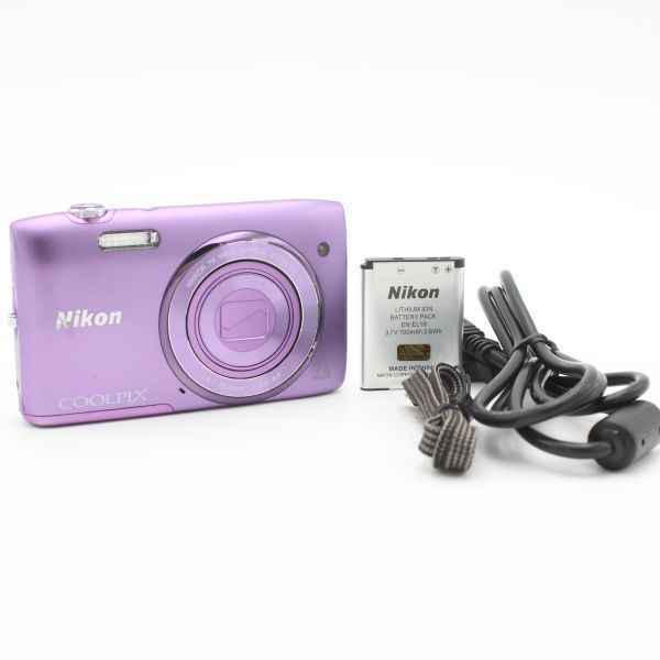 □良品□ Nikon デジタルカメラ COOLPIX S3500 光学7倍ズーム