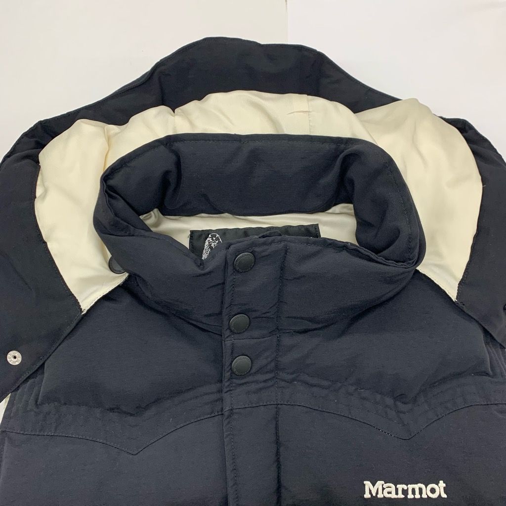 NEIGHBORHOOD x Marmot CLASSIC DOWN VEST サイズL ブラック 102DEMAN-JKM01 ネイバーフッド  マーモット ダウンベスト 黒 【X0342-001】□217 - メルカリ