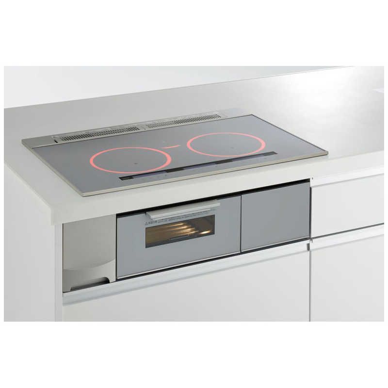 パナソニック Panasonic ビルトインIHクッキングヒーター Bシリーズ 75cm幅 3口IH シルバー 宅配商品 KZ-CB17TS