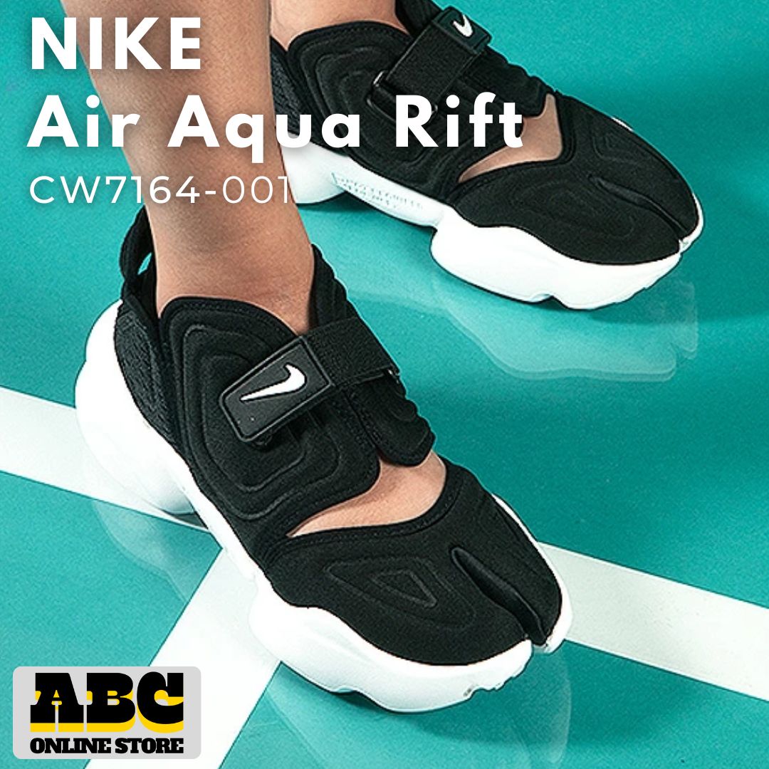 新品タグ付き✨ナイキ アクアリフト カジュアルシューズ 足袋 黒 24cm 箱付き ナイキ アクアリフト 黒 ネオン マルチカラー スニーカー