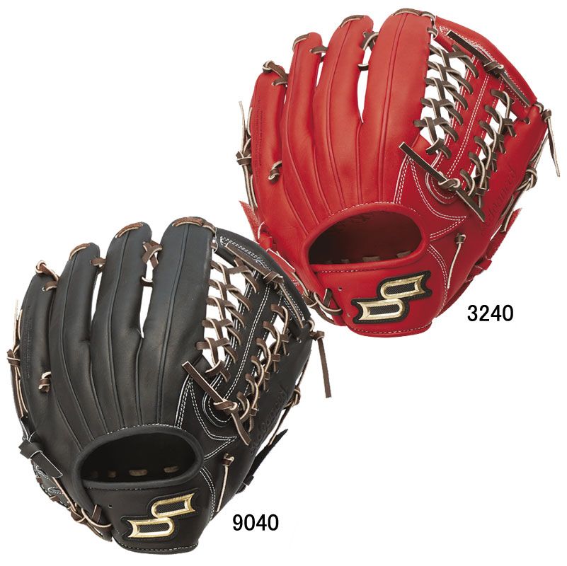 Wilson 軟式グローブ WTAHWS1919 黒/赤 ウィルソン 軟式グラブ – 野球