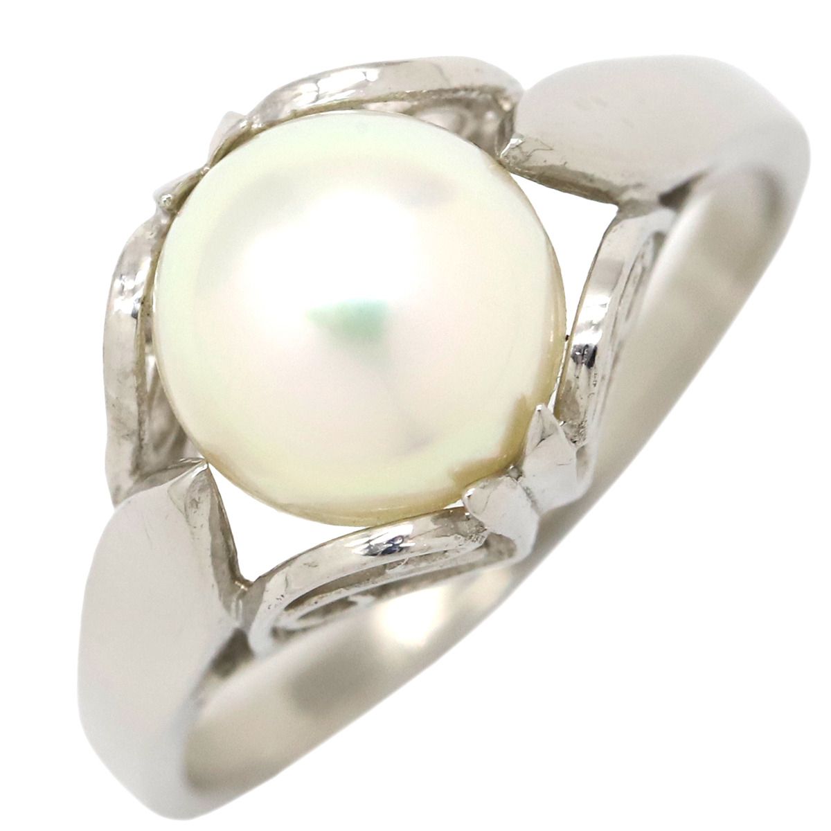 TASAKI TASAKI リング 指輪 パールリング K18WG パール ホワイト