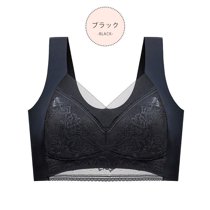 ナイトブラ ノンワイヤーブラ 新品未使用 ナイトブラ ブラジャー ノンワイヤー 40代 50代 育乳 夏用