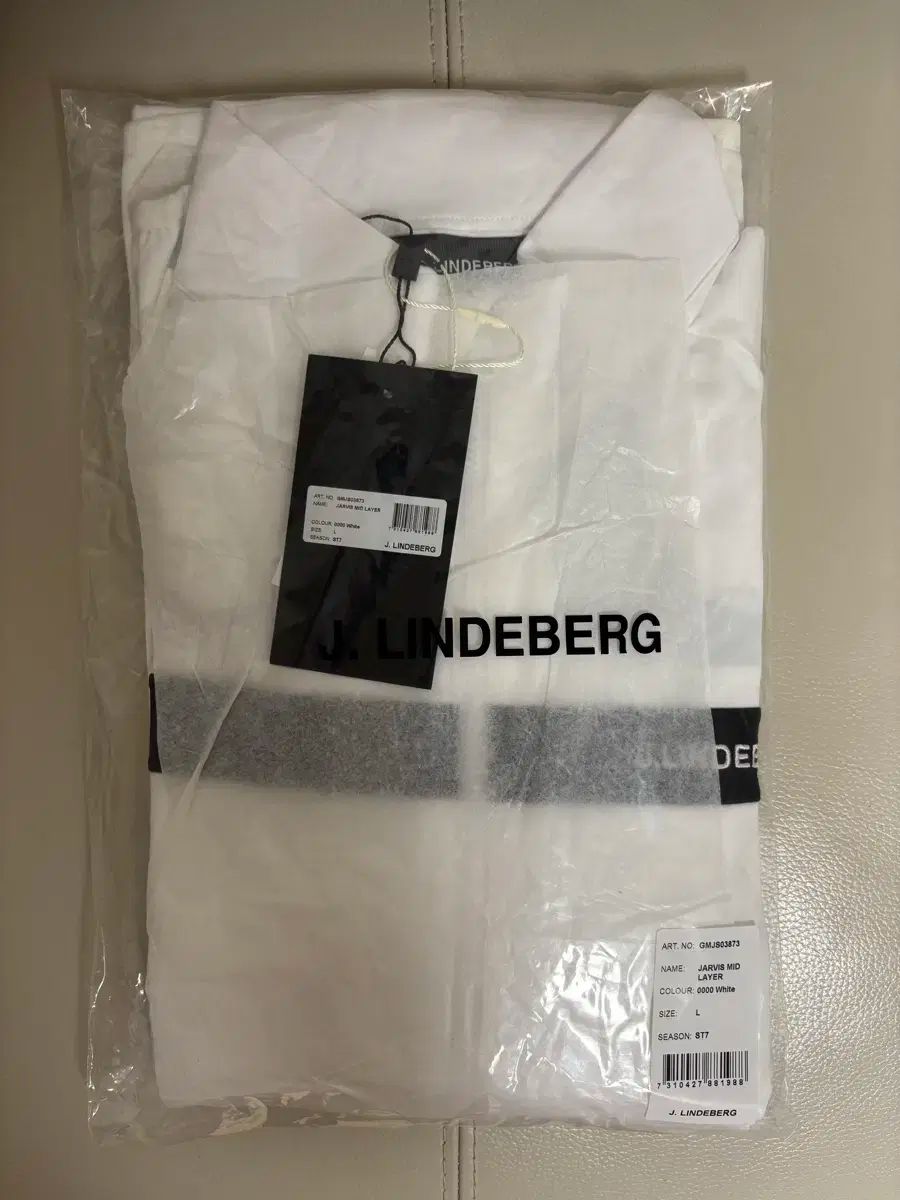 J.LINDEBERG J.リンドバーグ ゴルフ 白 ジャケット 100-105