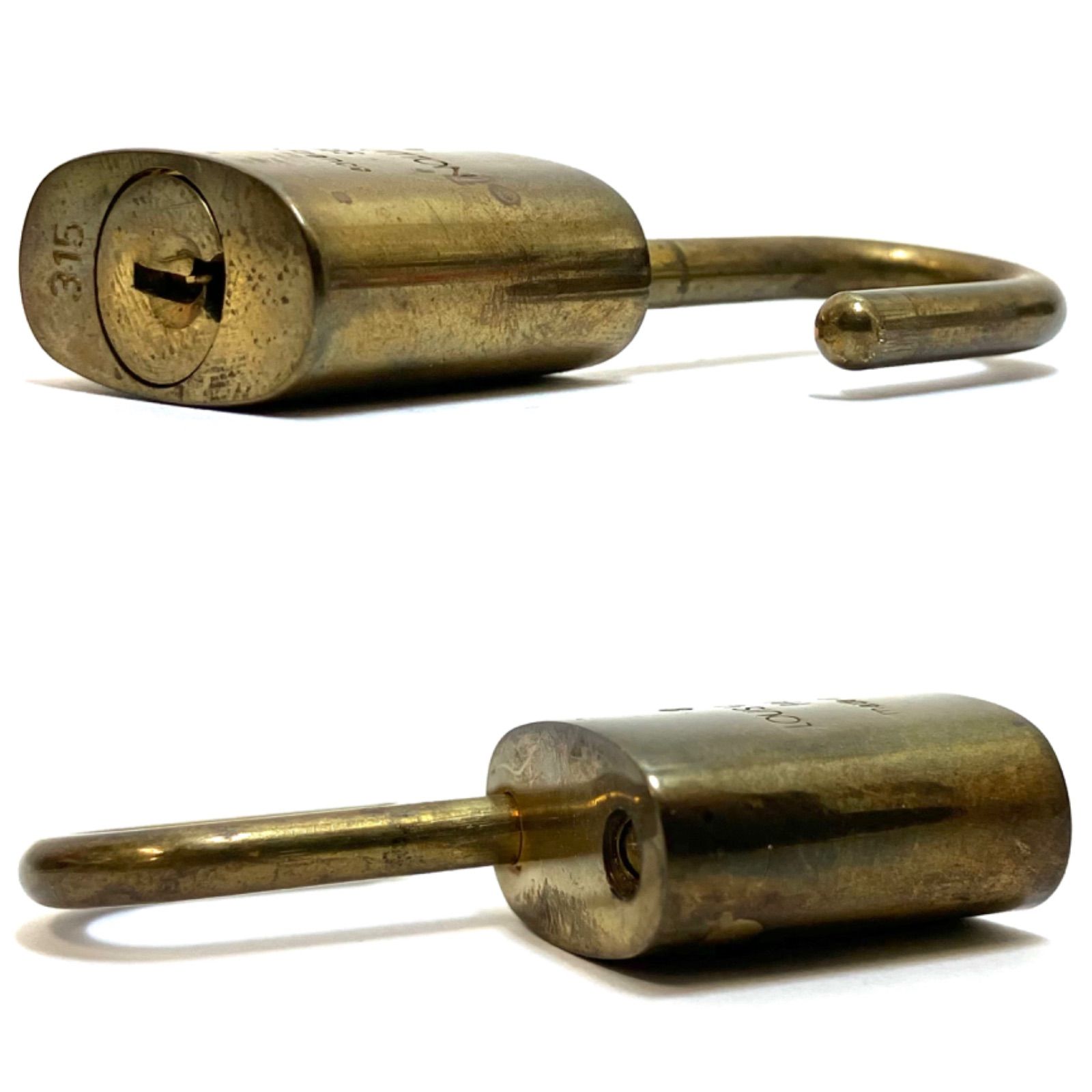 LOUIS VUITTON＊ルイヴィトン パドロック 南京錠 鍵 315 ☆ - メルカリ