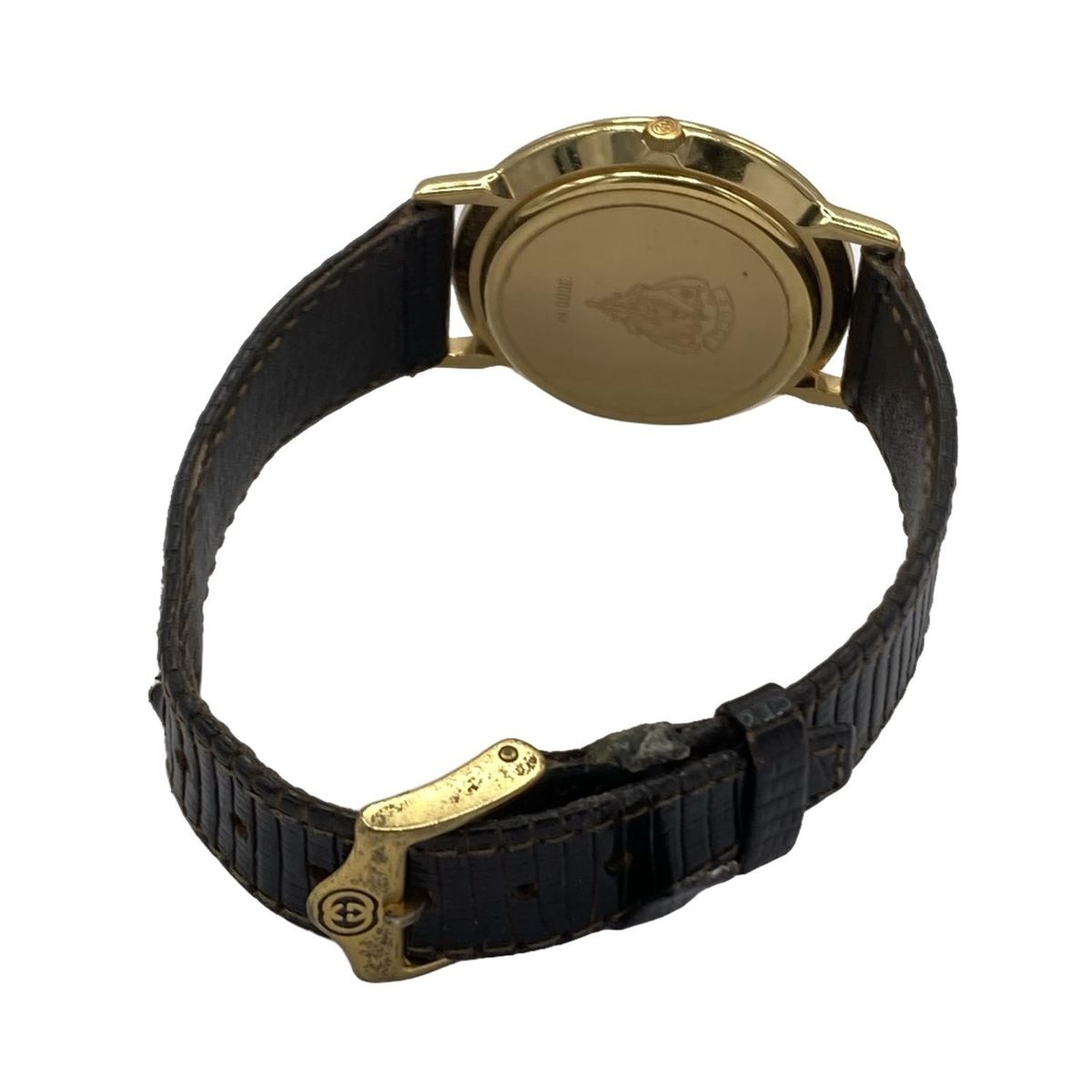 GUCCI(グッチ) 腕時計 - 3000M レディース 型押し加工/社外