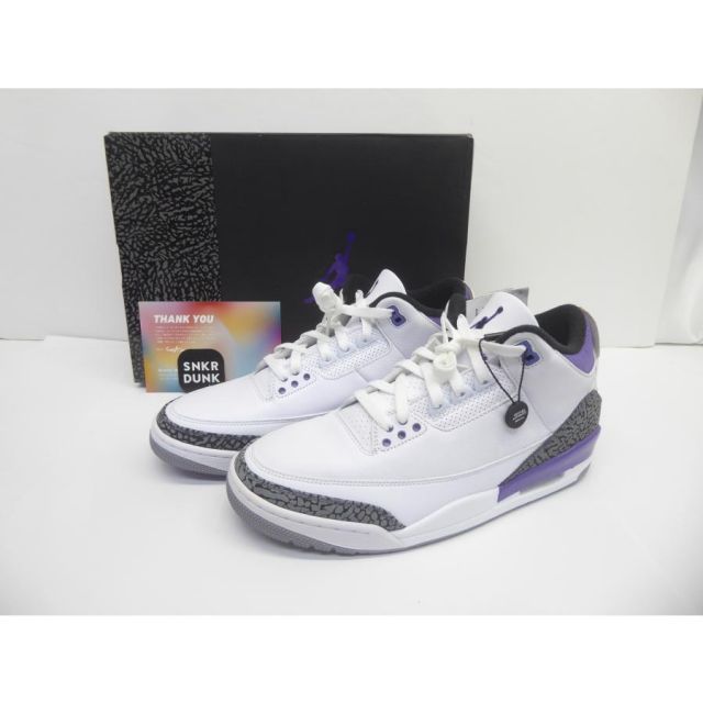 NIKE ナイキ AIR JORDAN 3 RETRO Dark Iris CT8532-105 size