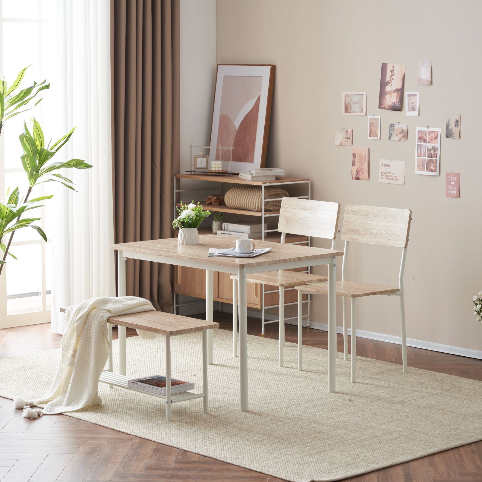 Creema サイドテーブル カフェテーブル アイアン 丸棒 ヴィンテージ