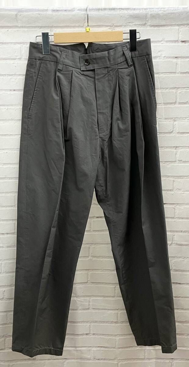 stein / シュタイン / 20SS WIDE TAPERED TROUSERS / st.147 / 綿パン / グレー / ホワイト / パンツ