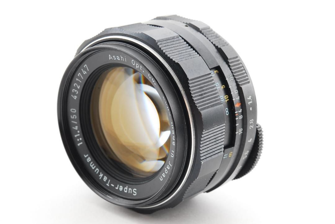 Super Takumar 50mm F1.4 黄変なし フィルター付 L700 - ゆしのカメラ