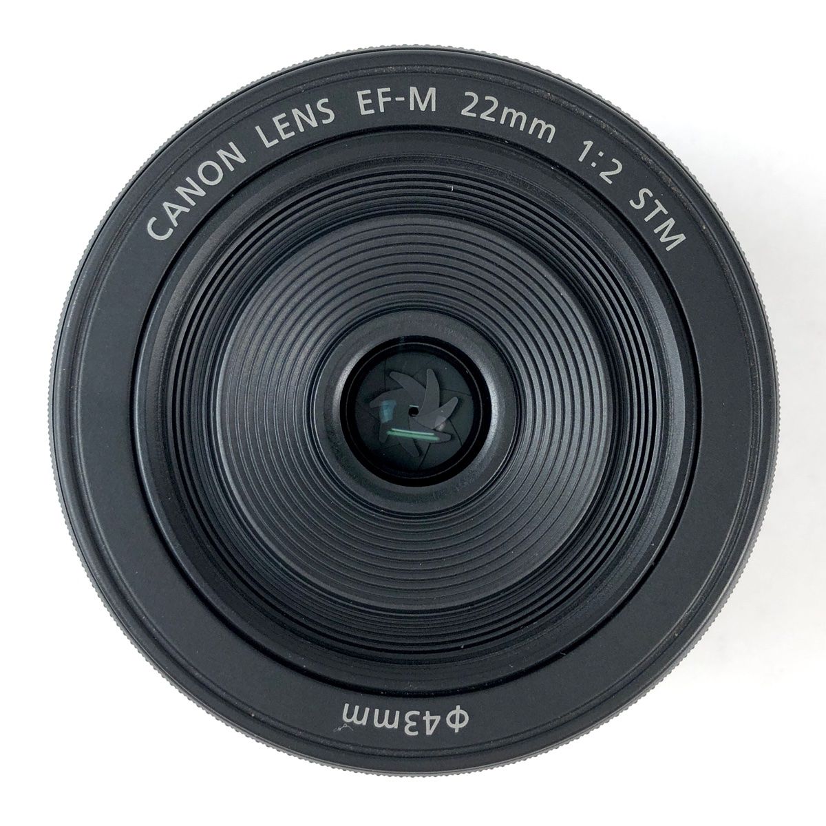 キヤノン Canon EF-M 22mm F2 STM ブラック 一眼カメラ用レンズ