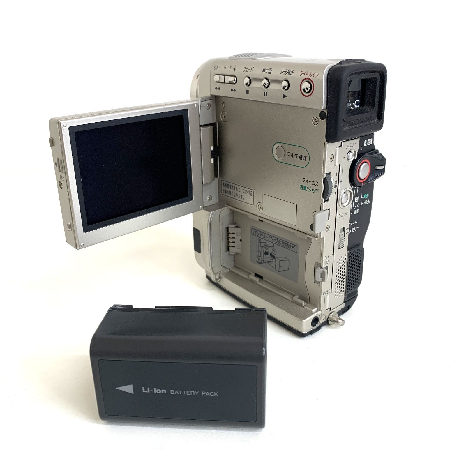現状品】Panasonic NV-C1 パナソニック ビデオカメラ GT - メルカリ