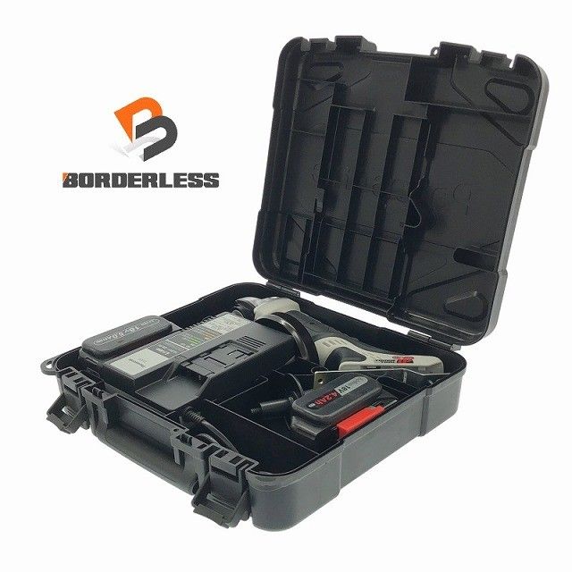 品 Panasonic パナソニック 14.4V|18V 100mm 充電ディスクグラインダー EZ46A1 バッテリー2個 4.2Ah|5.0Ah 充電器 ケース