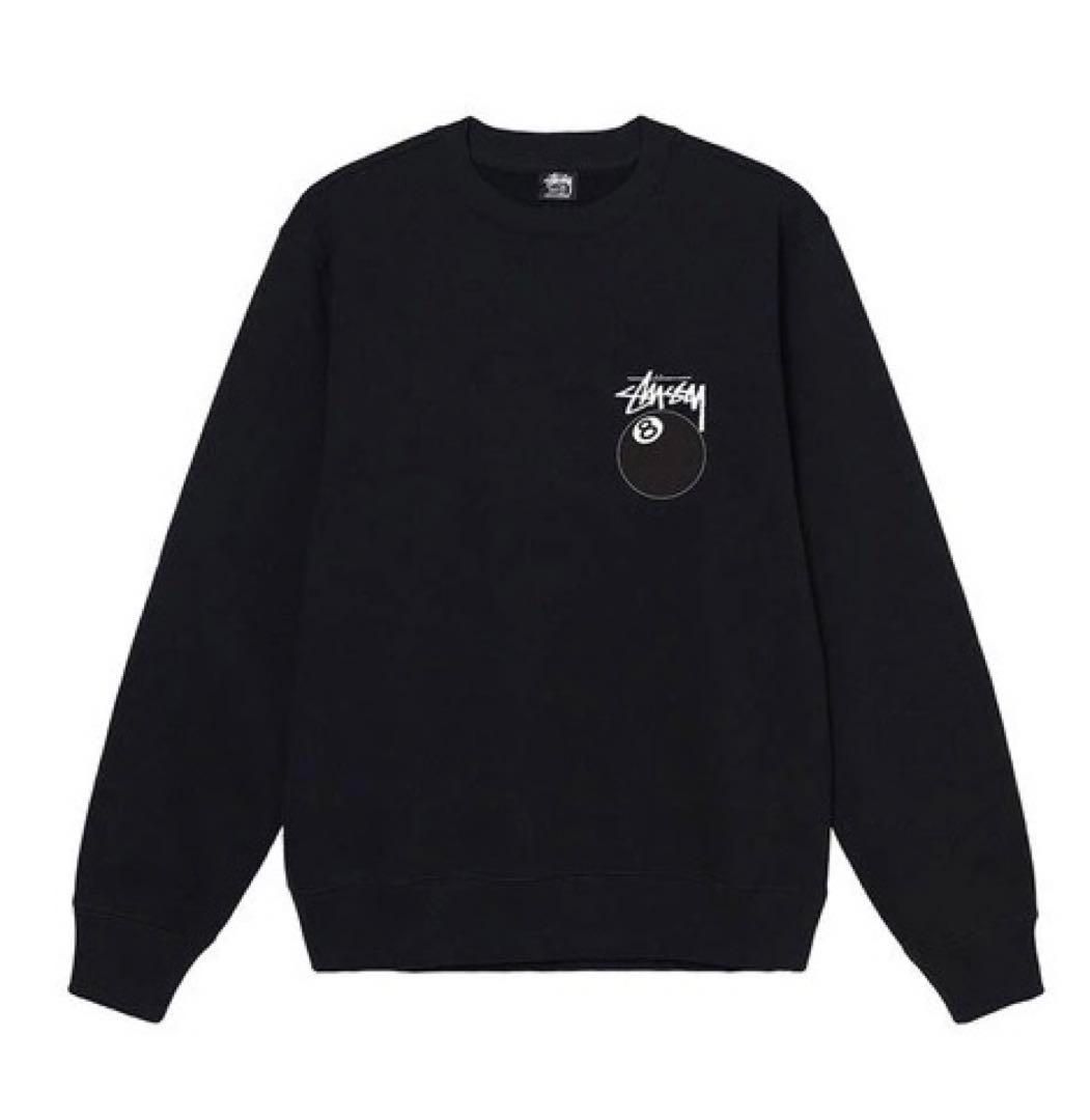 STUSSY エイトボール L 黒 - トップス