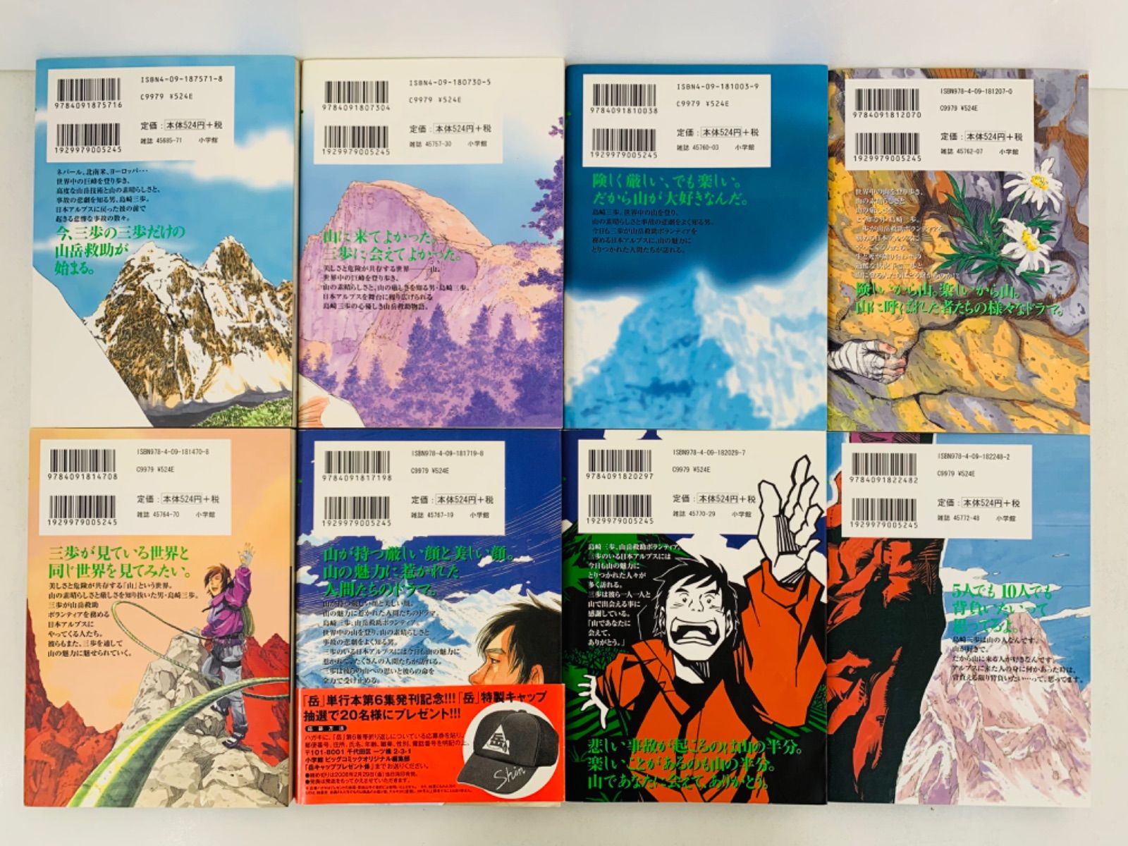 岳 1-18 完結 全巻＋おまけ「ベストクライミング、そんでよし、他」石塚真一 Amazon.co.jp: 漫画コミック岳1-18巻全巻完結セット＋傑作集