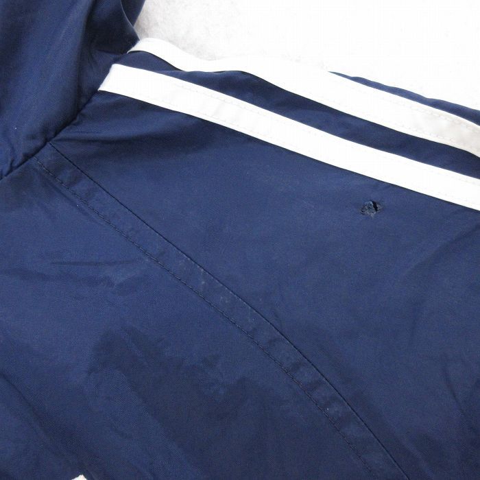 L/古着 アディダス adidas 長袖 ナイロン ジャケット パーカー