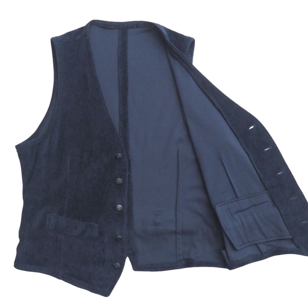美品 LARDINI ラルディーニ リネンベスト シルク　ジレ　XL 52 美品 LARDINI ラルディーニ リネンベスト シルク ジレ XL 52（美