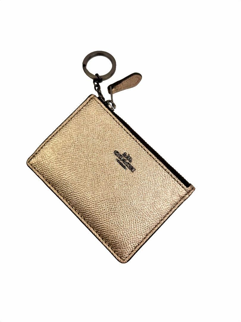 たしろ屋 COACH Mini Skinny ID Case メタリック 87077 | alamiah.edu.sa