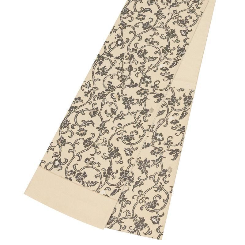 平和屋本店□極上 スリーシーズン 全通柄袋帯 天然石 ぜんまい紬 動物