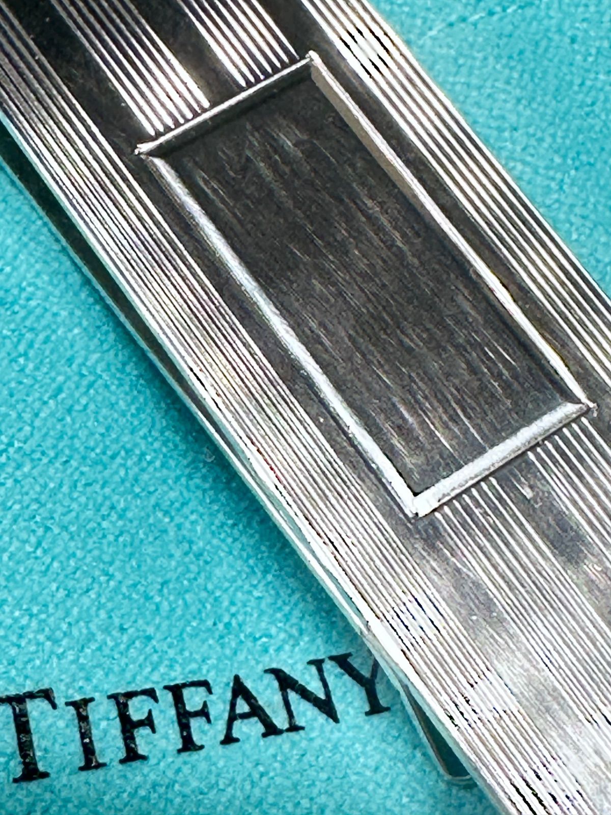 925シルバー製のティファニーマネークリップ TIFFANY&Co ティファニー マネークリップ シグネチャー シルバー