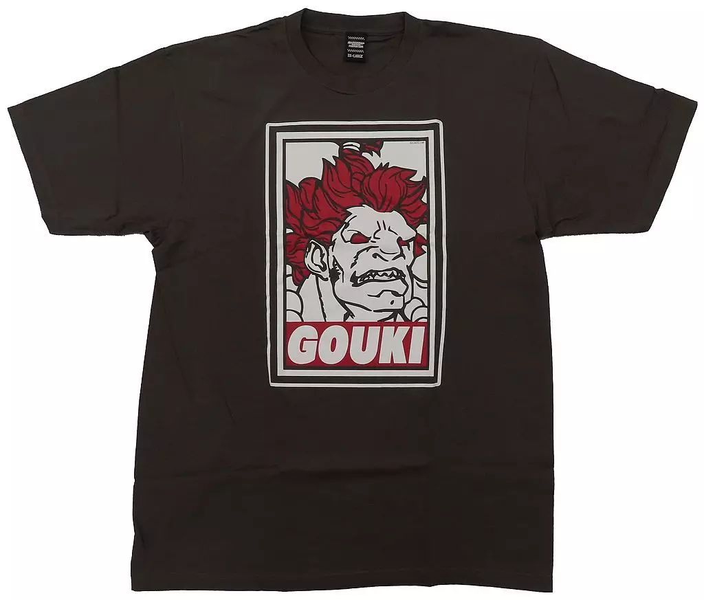 中古】Tシャツ 豪鬼 Tシャツ グレー XLサイズ 「ストリートファイター