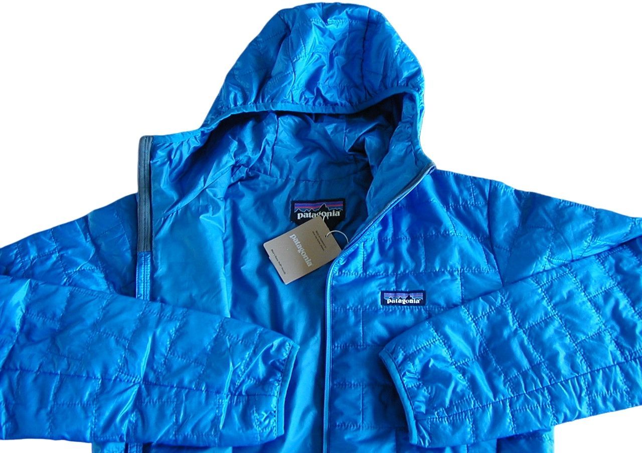 送料込 S パタゴニア M’s ナノ パフ フーディ patagonia Endless Blue ENLB