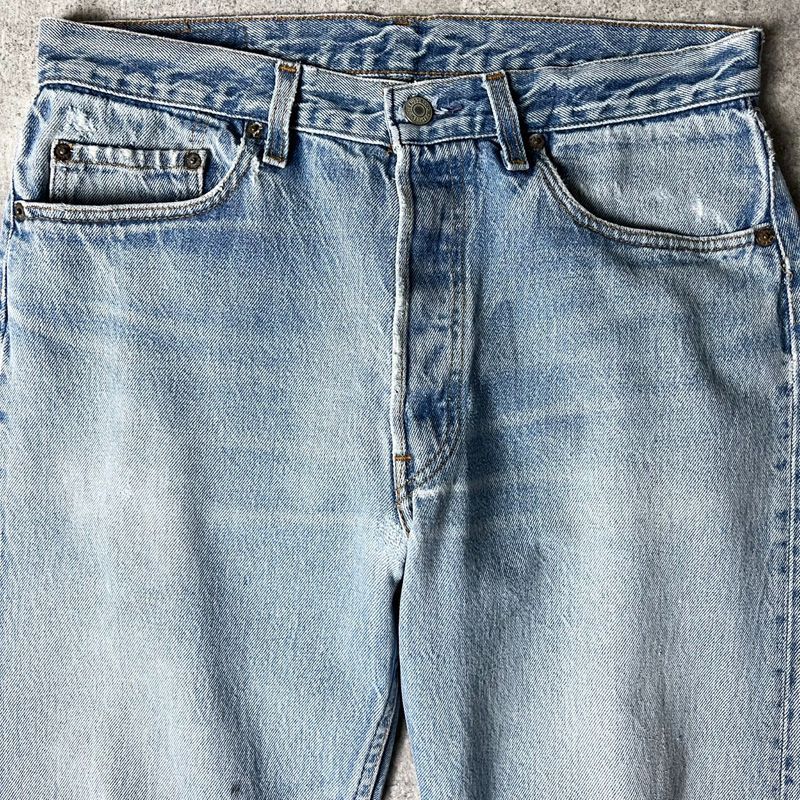 80s USA製 Levis 501 0115 デニム パンツ 33 32 / 80年代 アメリカ製