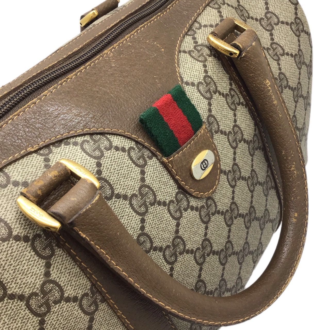 GUCCI グッチ オールドグッチ シェリーライン GGスプリーム ミニ ...