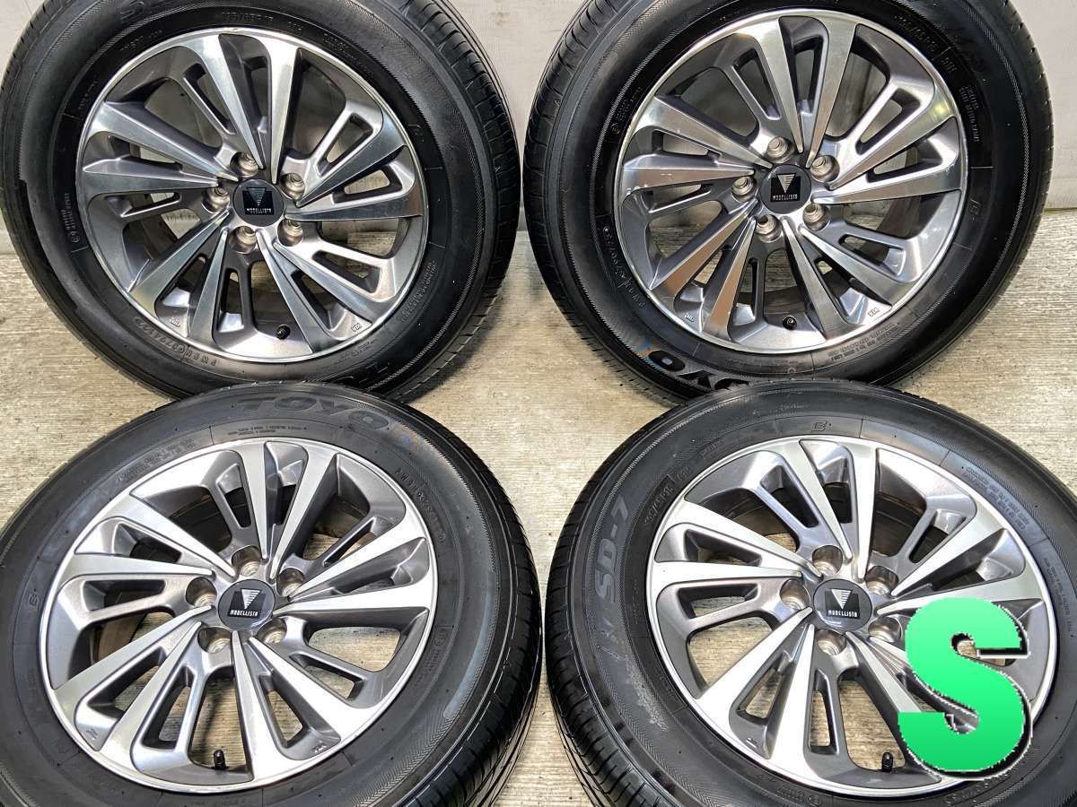 195|65R15 トーヨータイヤ SD-7 モデリスタ 15x6.5 40 100-5穴 タイヤ サマータイヤ ホイールセット 4本セット s15250607901