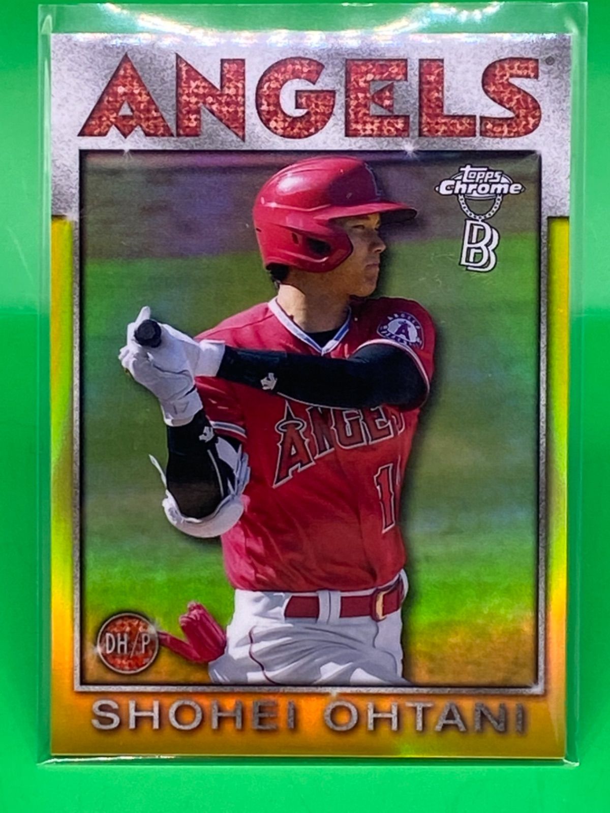 大谷翔平 2021 Topps Chrome Orange Refractor 【公式通販】