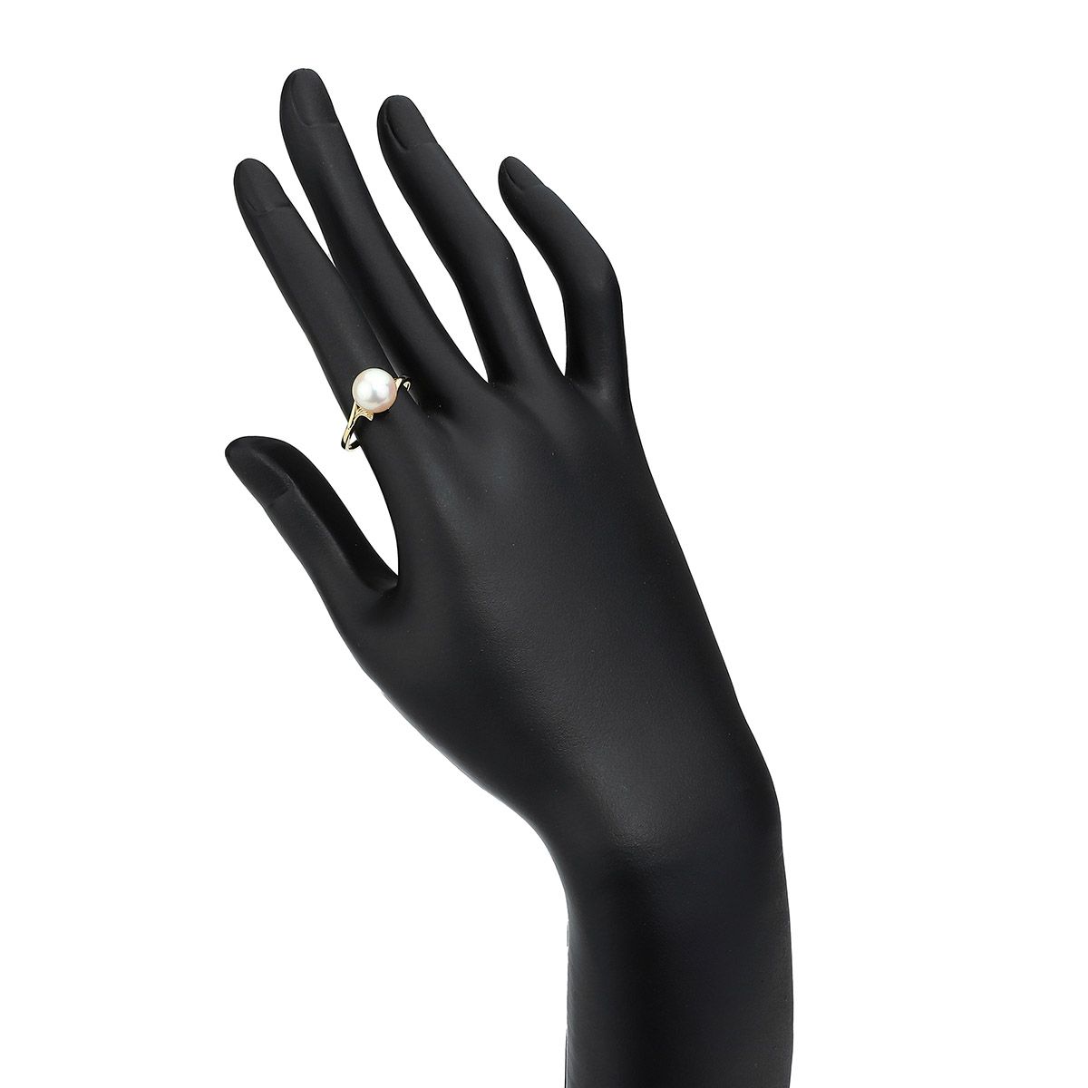 アコヤパールリングpt900ダイヤモンド0.53ct真珠直径11mm アコヤ