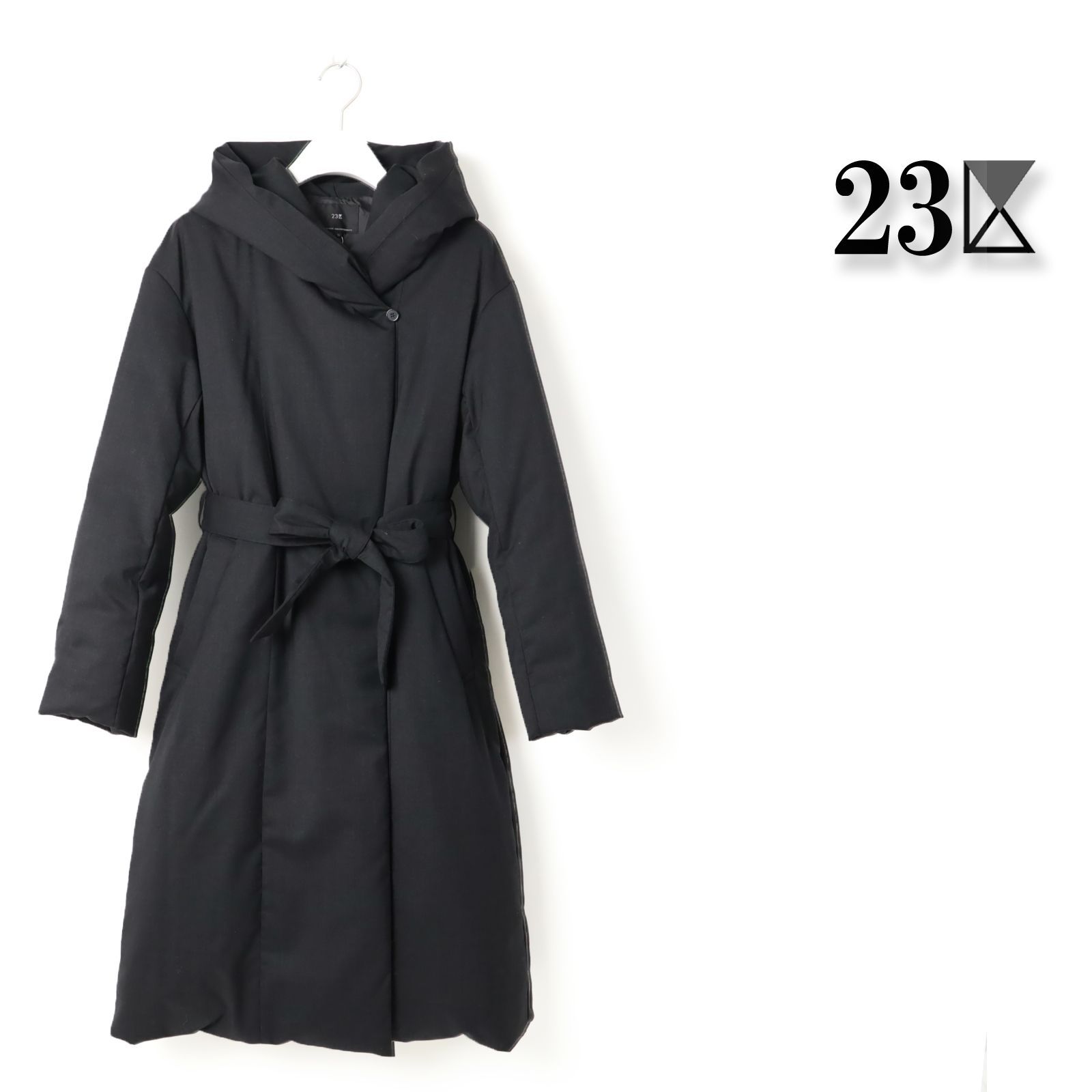 新品 23区 【滝沢眞規子さん着用】リュクスダウン ガウンコート 